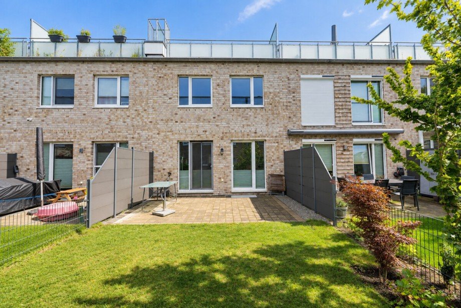 Gartenansicht Reihenmittelhaus Norderstedt