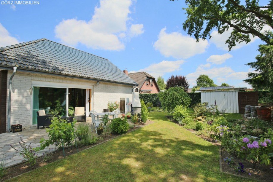 Der gepflegte Garten Einfamilienhaus Kaltenkirchen