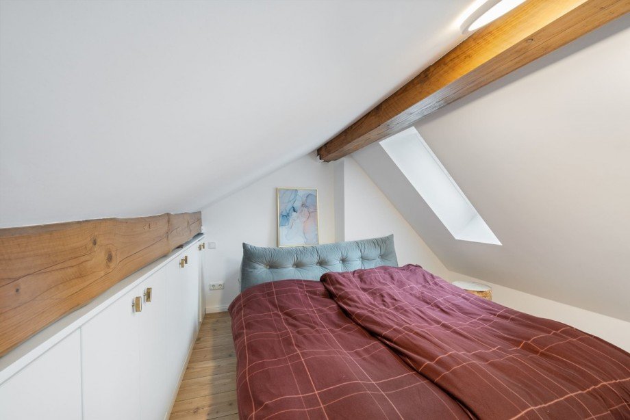 Schlafzimmer Spitzboden Reihenmittelhaus Hamburg Rahlstedt