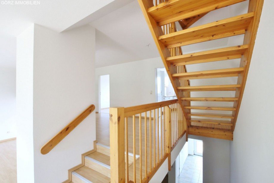 Treppe zum OG Reihenmittelhaus Norderstedt
