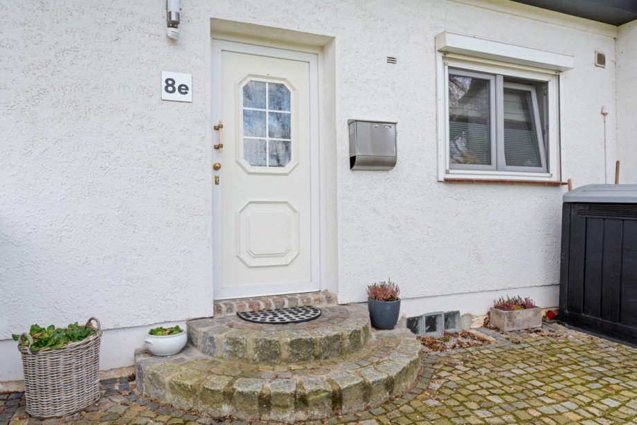 Eingangsbereich Reihenmittelhaus Hamburg Rahlstedt