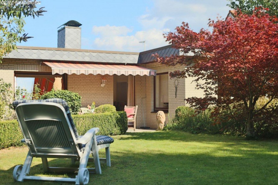 gepflegter Garten Bungalow Appen