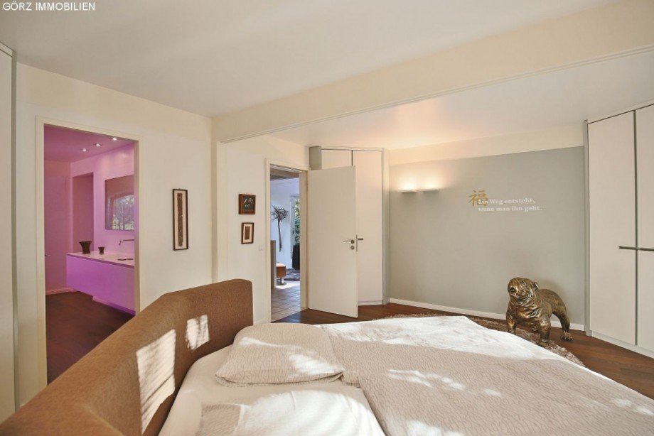 Elternschlafzimmer mit Einbauschr�nken Einfamilienhaus Sieversh�tten