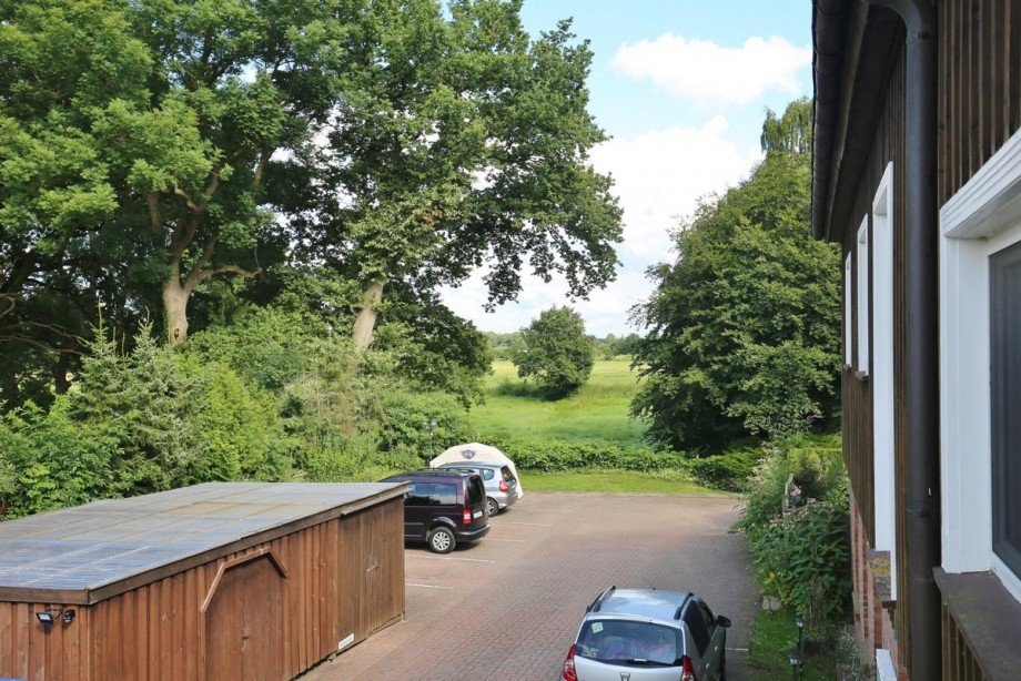 Blick ins Gr�ne Etagenwohnung Barmstedt