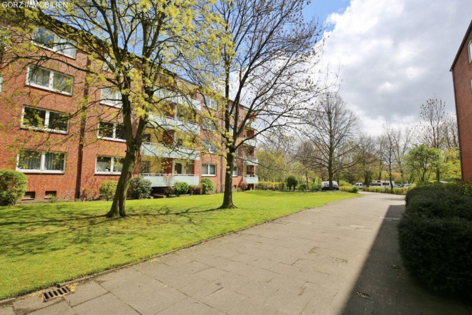 gepflegte Umgebung Dachgeschosswohnung Hamburg