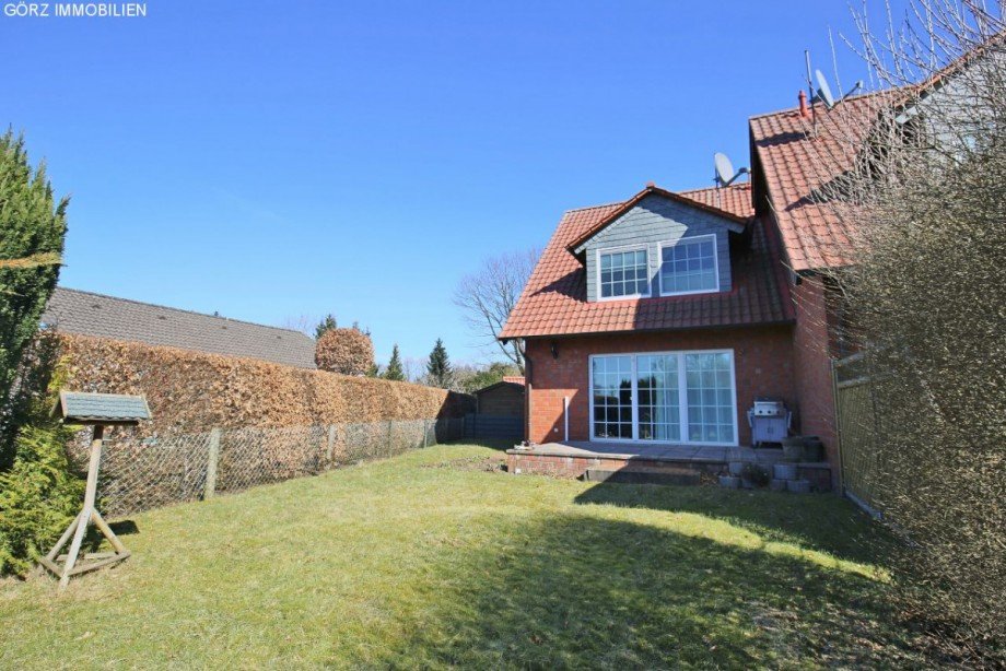 gesch�tzte Terrasse Doppelhaush�lfte Quickborn-Heide