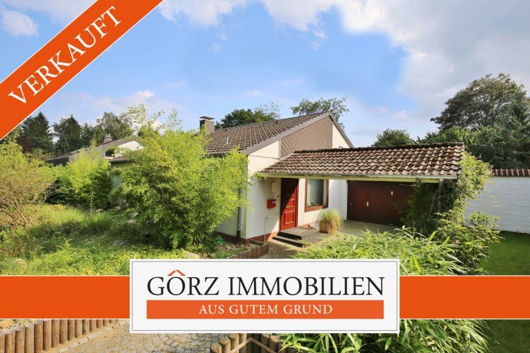 VERKAUFT Quickborn Einfamilienhaus *VERKAUFT* Raumwunder! - Bungalow mit Ausbaureserve und Souterrain in ruhiger Lage!