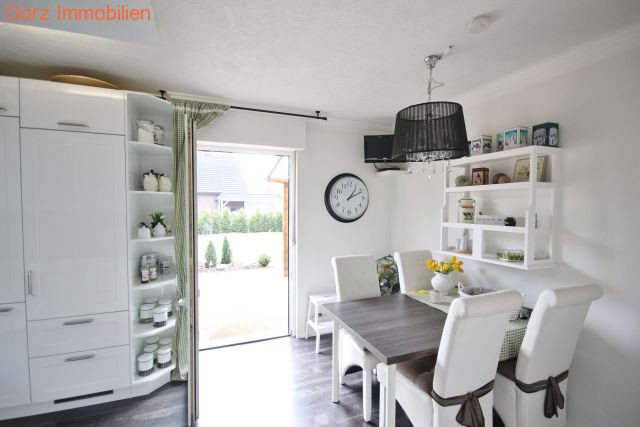 Gem�tliche Wohnk�che mit Terrassenzugang Einfamilienhaus Ellerau