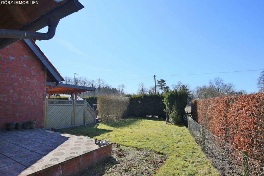 gesch�tzte Terrasse Doppelhaush�lfte Quickborn-Heide