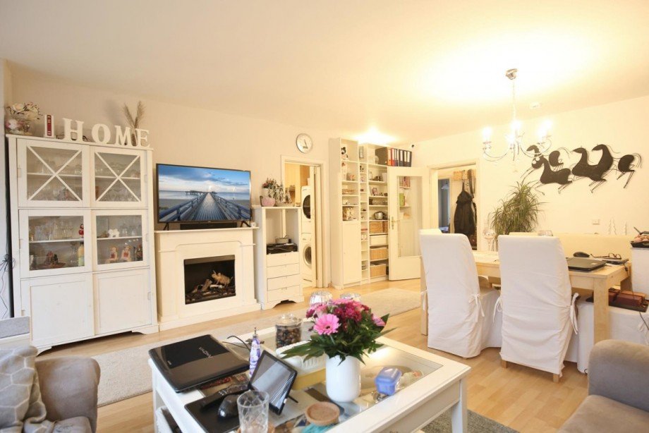 Wohnzimmer Maisonettewohnung Hamburg