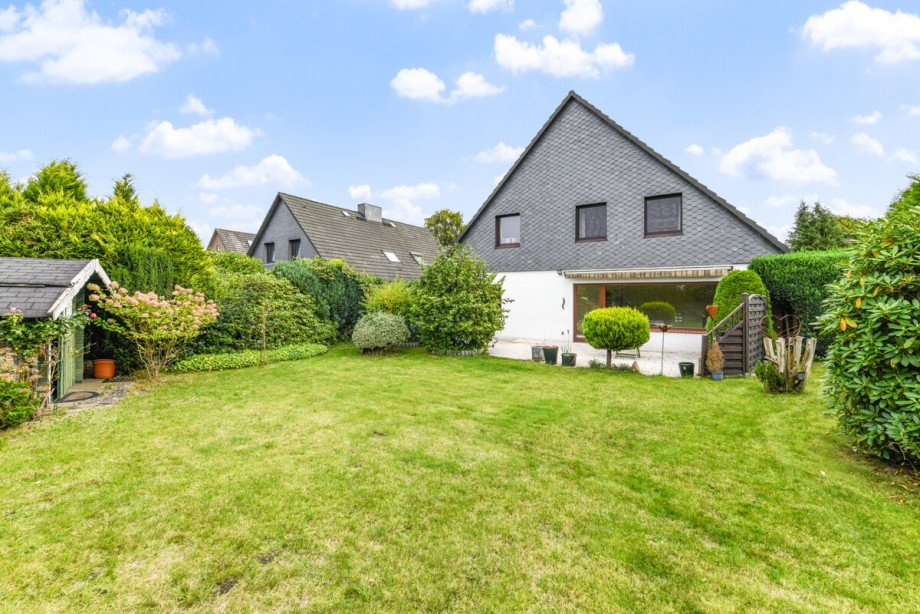 Gartenbereich Doppelhaush�lfte Norderstedt