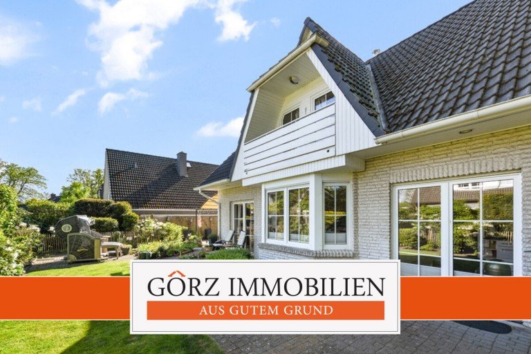  Norderstedt Einfamilienhaus Sackgassenlage Norderstedt Glash�tte: Einfamilienhaus mit Kamin, Garage & 40 m� Wohnbereich