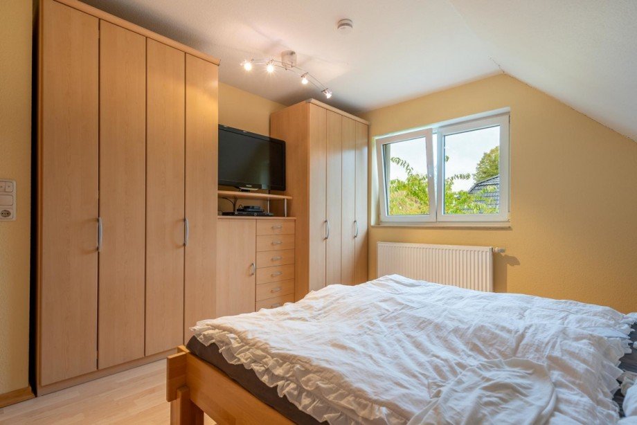 Schlafzimmer I Einfamilienhaus Hamburg