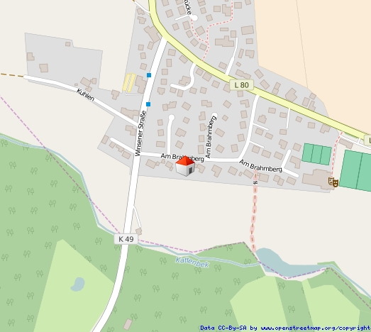 Lageplan Einfamilienhaus Kattendorf