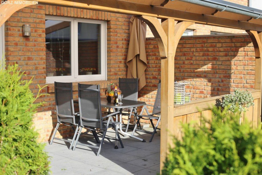 Terrasse Doppelhaush�lfte Barmstedt