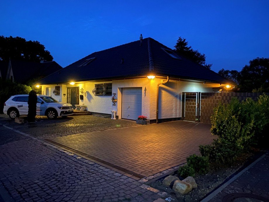 Blaue Stunde Einfamilienhaus Tangstedt