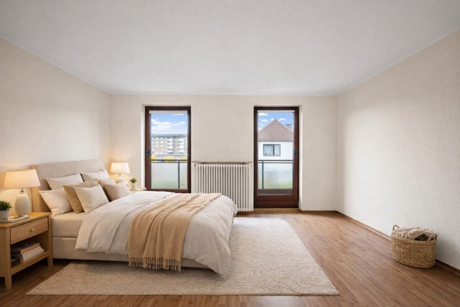 Einrichtungsbeispiel/Virtuelles Homestaging Reihenendhaus Henstedt-Ulzburg