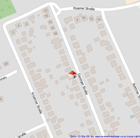 Lageplan Wohngrundst�ck Ellerbek