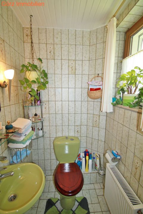 Das G�ste-WC im Erdgeschoss Doppelhaush�lfte Norderstedt