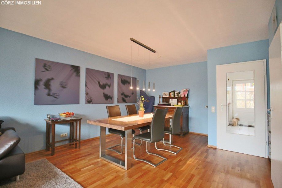 Essbereich im Wohnzimmer Reihenhaus Tornesch