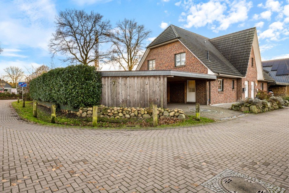 Hausansicht Doppelhaush�lfte Kisdorf