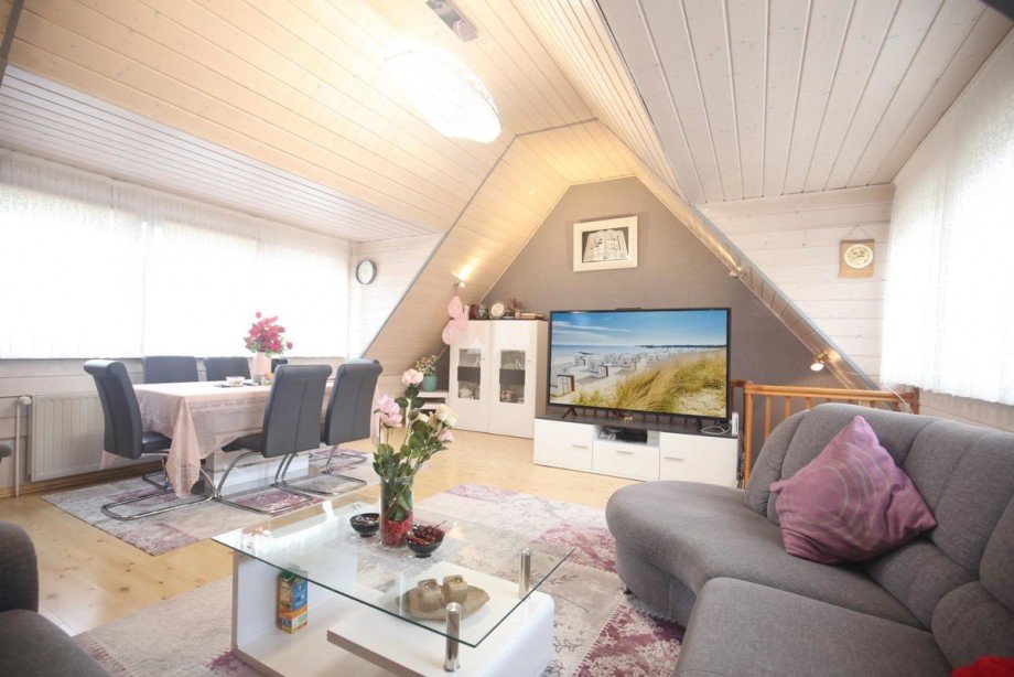 Wohnzimmer Doppelhaush�lfte Quickborn