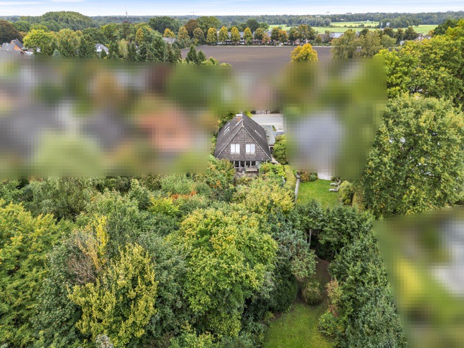 Gr�ne Umgebung Einfamilienhaus Norderstedt