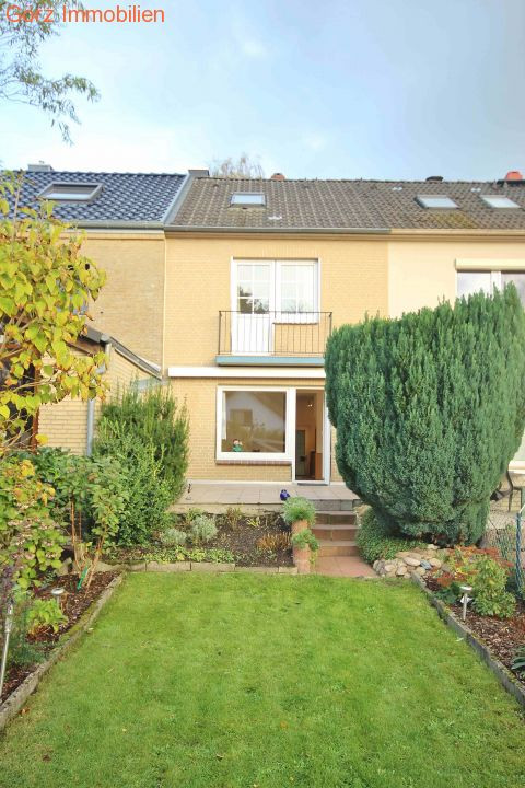 Gartenansicht Reihenhaus Norderstedt