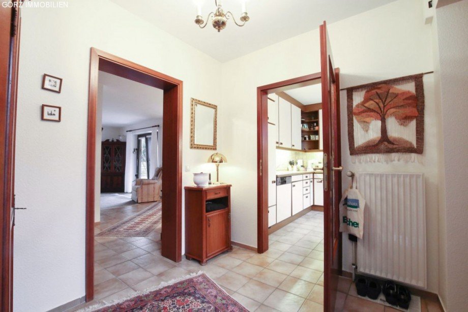 Diele mit Blick in die K�che Einfamilienhaus Norderstedt