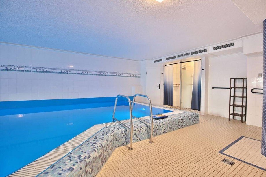Schwimmbad im Haus Etagenwohnung Scharbeutz