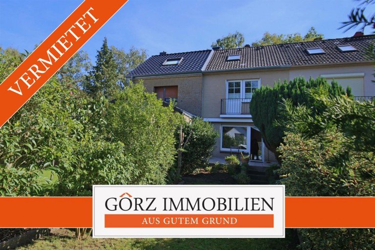 MC9041 Norderstedt Reihenhaus *VERKAUFT* Paare aufgepasst ! Sehr gepflegtes Mittelreihenhaus mit Stellplatz, Teilkeller und Garten in ruhiger Lage von Norderstedt