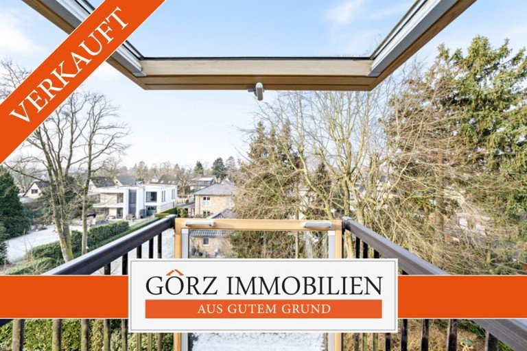  Quickborn Dachgeschosswohnung ***VERKAUFT***Ganz oben. Ganz besonders. 2 Zimmer Dachgeschosswohnung mit Licht, Charme & seltenem Extra