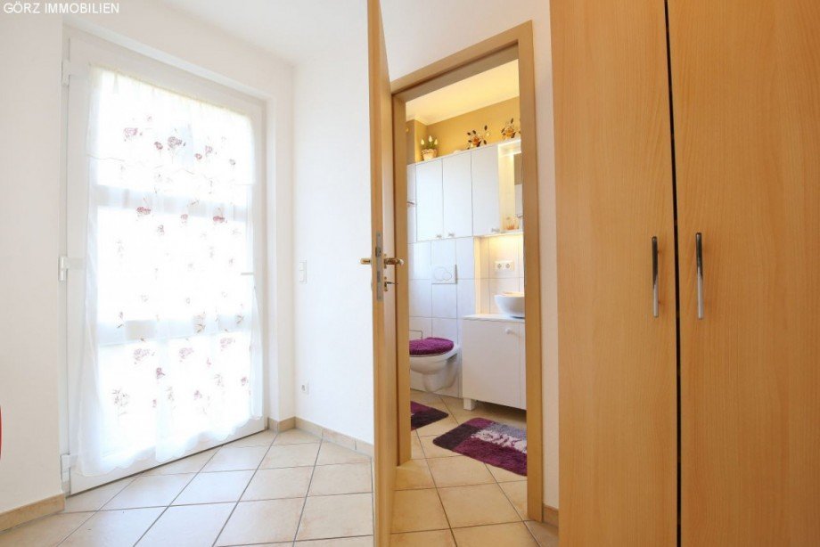 G�ste WC im Erdgeschoss Reihenhaus Barmstedt