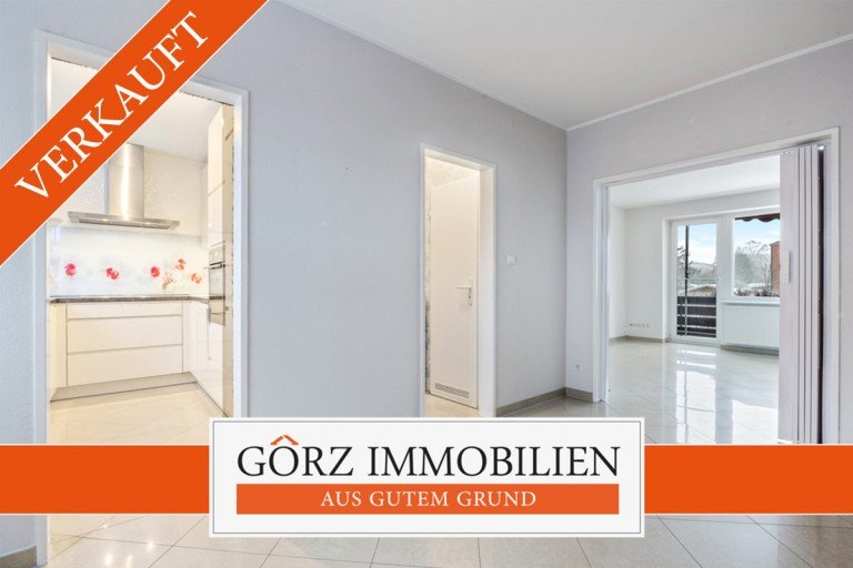  Norderstedt Erdgeschosswohnung *VERKAUFT* Modernisierte 3-Zimmer Wohnung mit eigener Heizung und West-Balkon