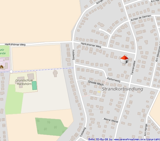 Lageplan Doppelhaush�lfte Norderstedt / Harksheide