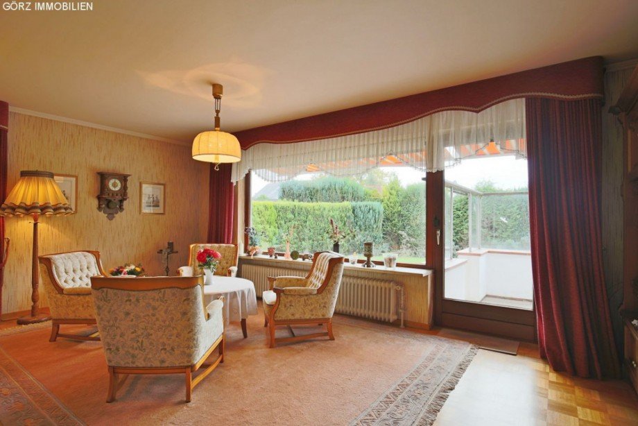 toller Blick vom Wohnzimmer Einfamilienhaus Alveslohe