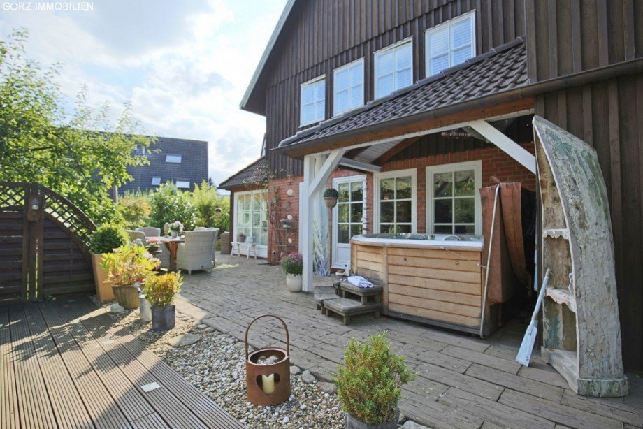 hinterer Bereich Einfamilienhaus Appen