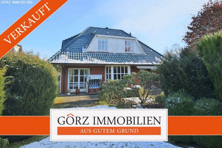  Quickborn Einfamilienhaus *VERKAUFT* - Geschmackvolles EFH in idyllischer Sackgassenendlage vor den Toren Hamburgs im beliebten Quickborn