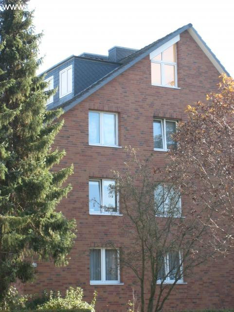 Seitenansicht Dachgeschosswohnung Norderstedt