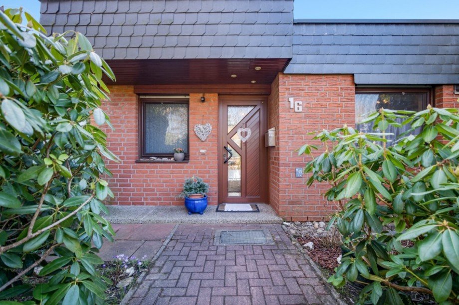 Hauseingang Reihenmittelhaus Henstedt-Ulzburg