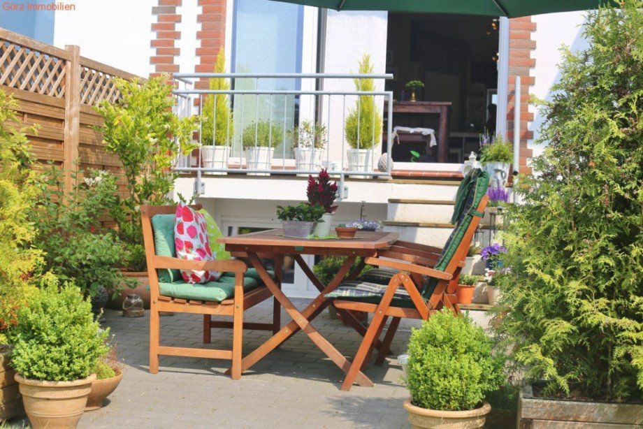 gem�tliche Terrasse Reihenmittelhaus Barmstedt