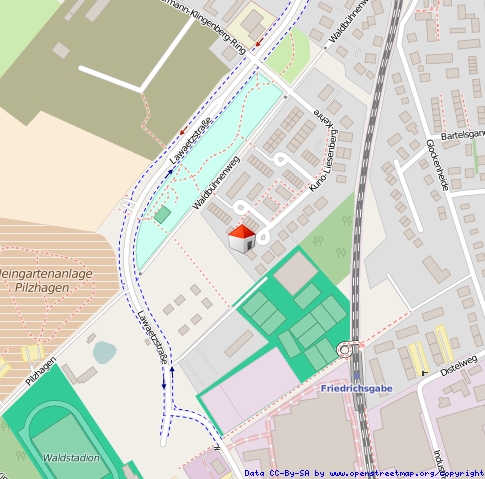 Lageplan Reihenendhaus Norderstedt