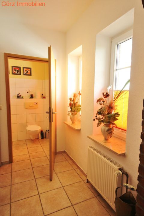 WC im Erdgeschoss vorne Einfamilienhaus Sarlhusen
