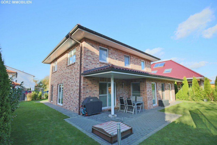 �berdachte Terrasse Stadthaus Norderstedt