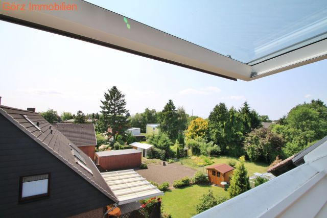 Blick vom Dachstudio Doppelhaush�lfte Pinneberg