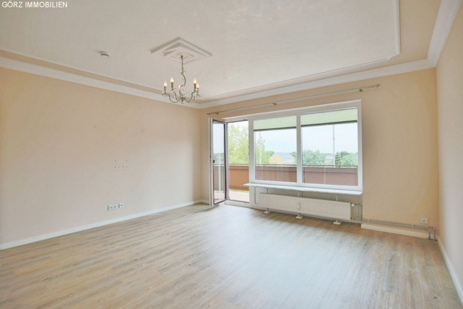 Wohnzimmer Dachgeschosswohnung Barmstedt