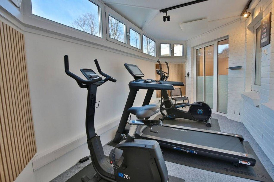 Fitness Bereich Etagenwohnung Scharbeutz