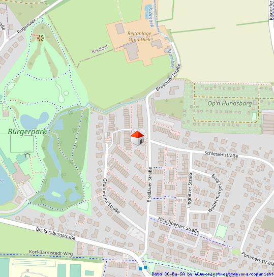 Lageplan Dachgeschosswohnung Henstedt-Ulzburg