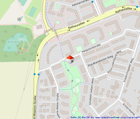 Lageplan Maisonettewohnung Norderstedt