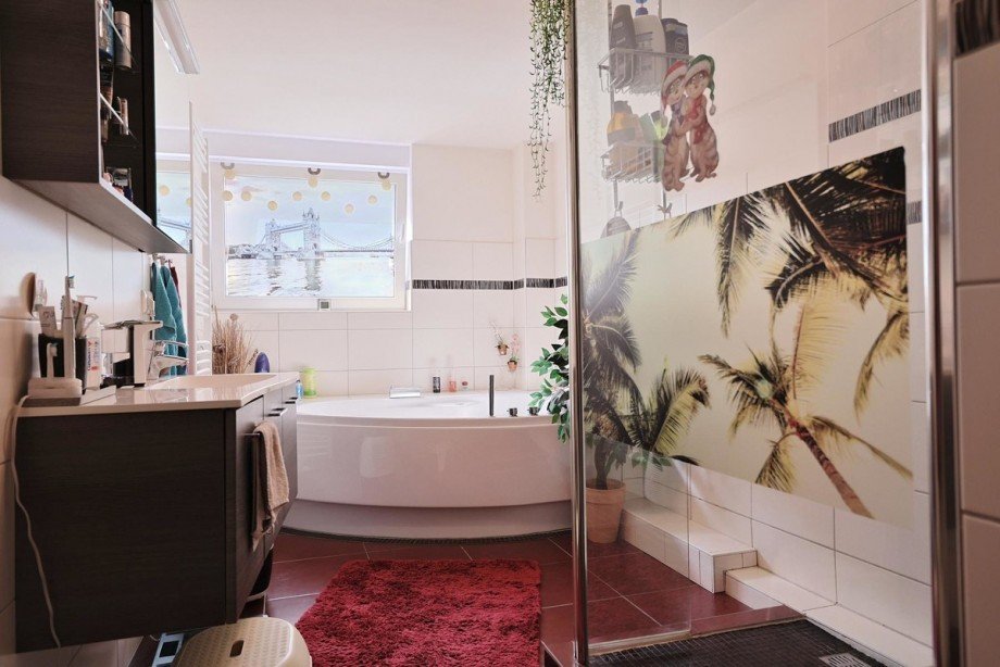 Badezimmer Untergeschoss Maisonettewohnung Barmstedt